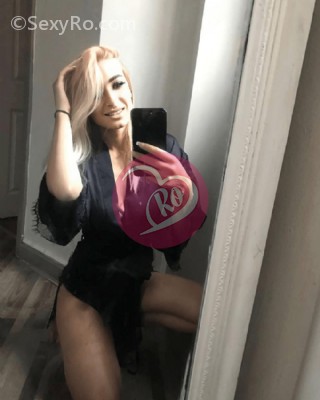 Escortă blonda stilată ofer servicii de vis sună-mă